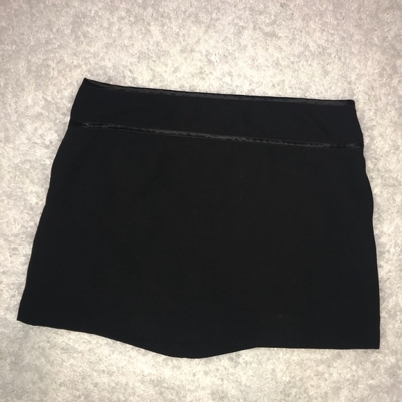 Black Mini Skirt - Picture 3 of 4